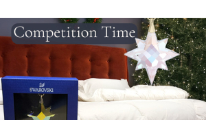 Christmas competition star duvets handmade in Devon.