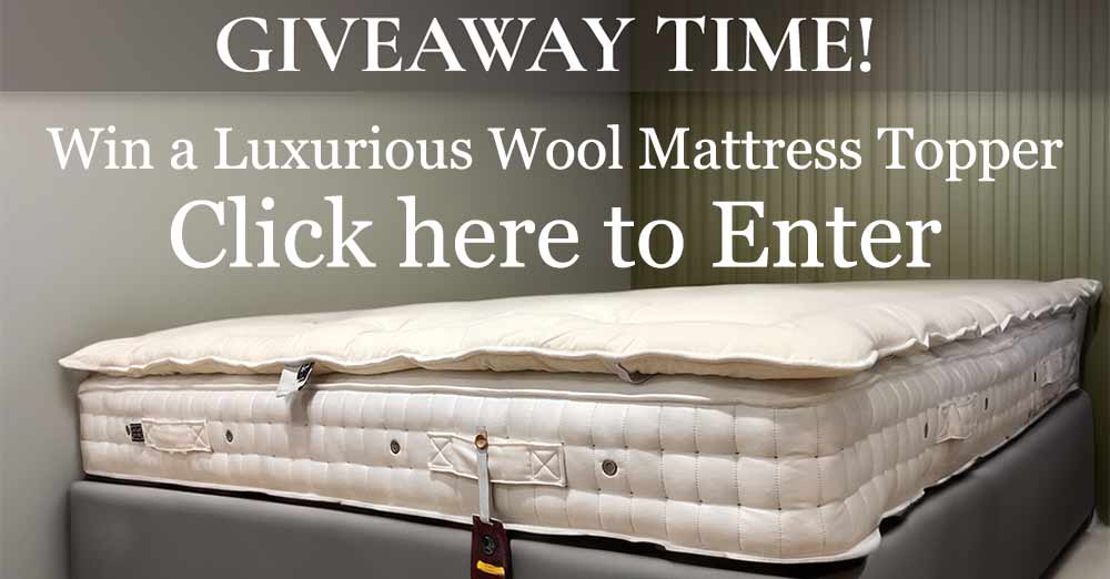 A chance to win a luxurious mattress topper at Devon Duvets.
